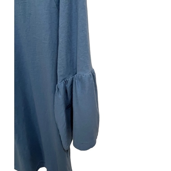 my Style Blue Bell Sleeve Plus Size Cotton Knit Top Size 1X - Picture 5 of 5